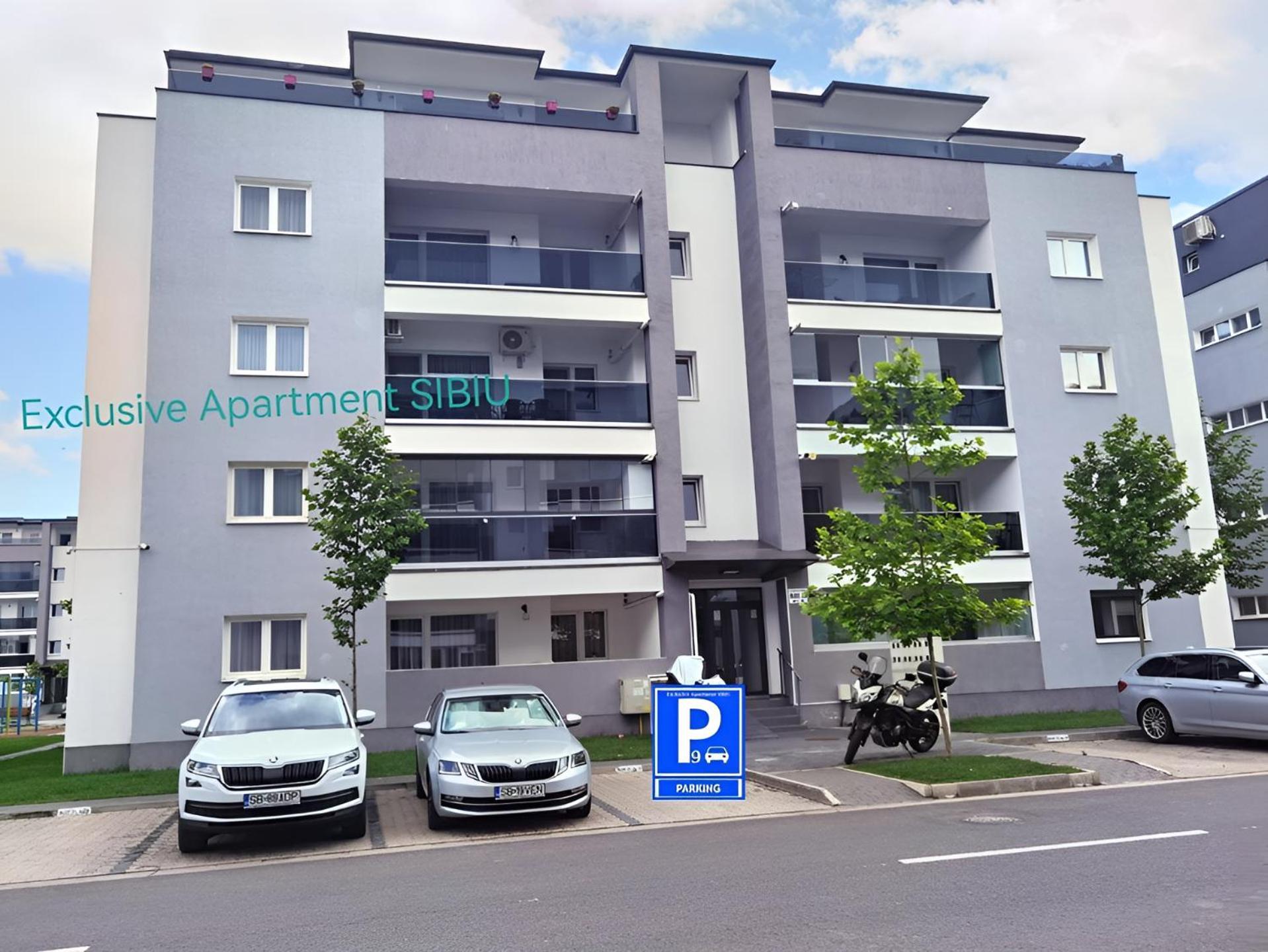 Exclusive Apartment Sibiu Bagian luar foto