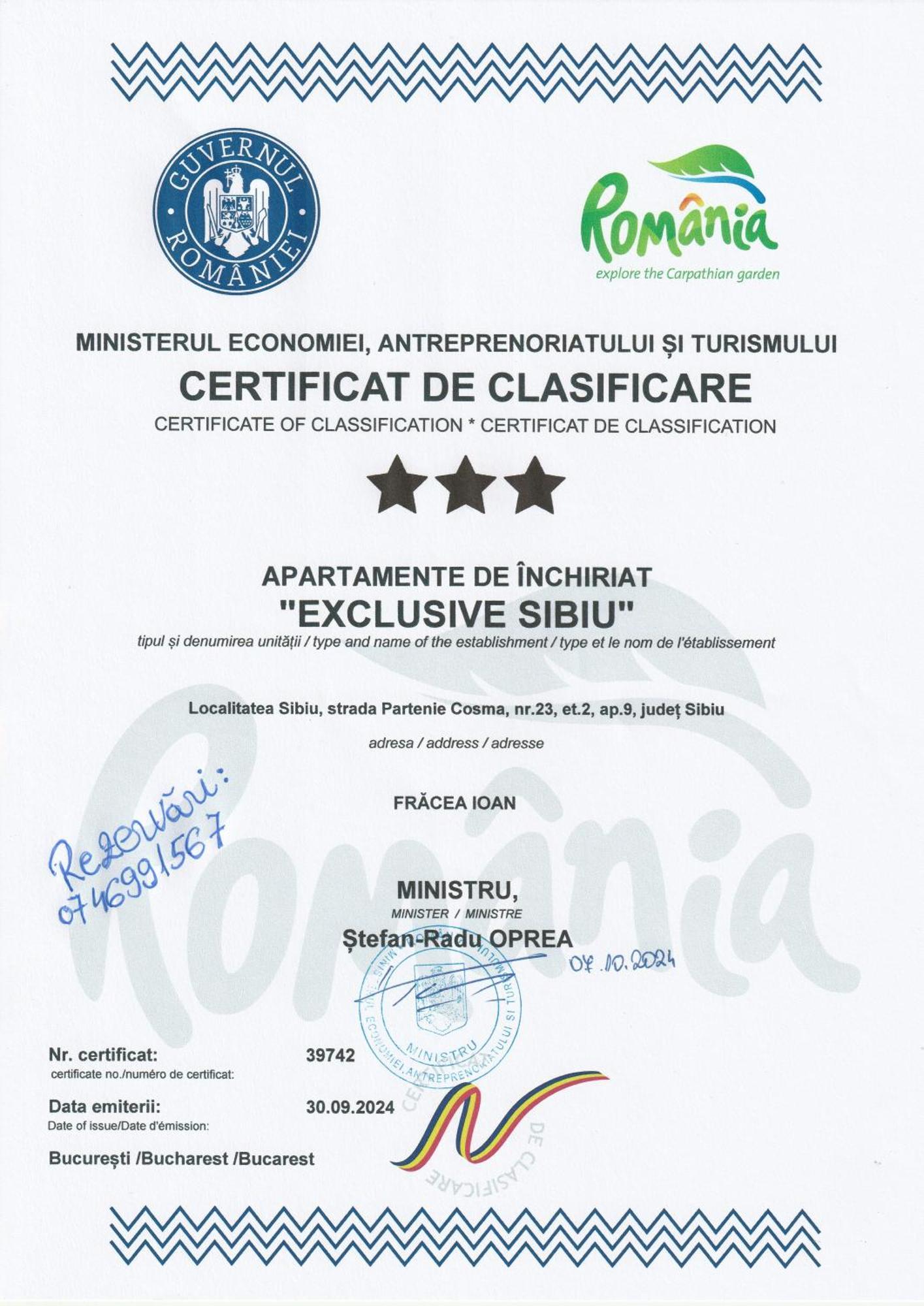 Exclusive Apartment Sibiu Bagian luar foto